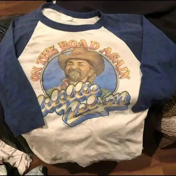 Vintage Willie Nelson T shirt - Picture 1 of 5